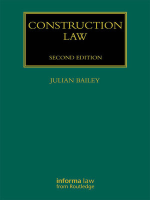 cover image of Construction Law